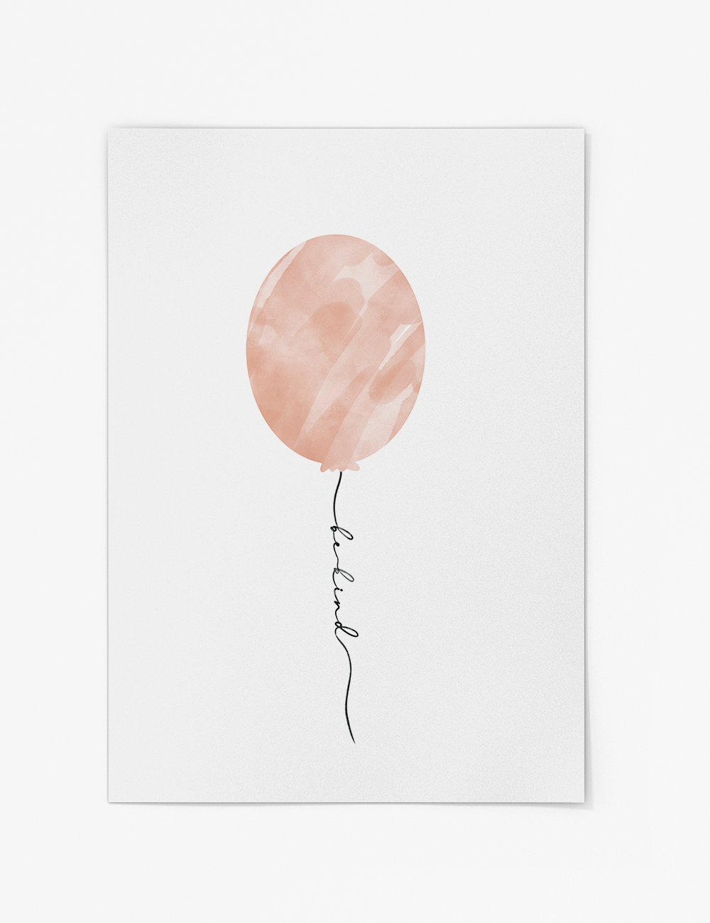 Be Kind Balloon Print