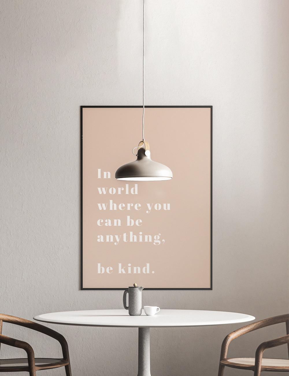 Be Anything Text Print