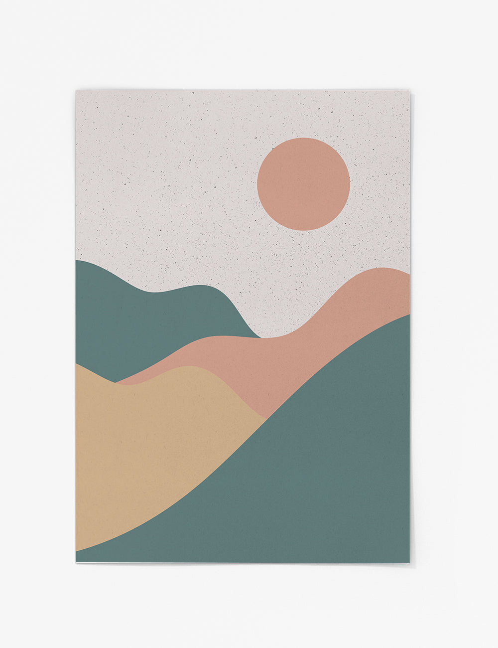 Colour Mountains Print