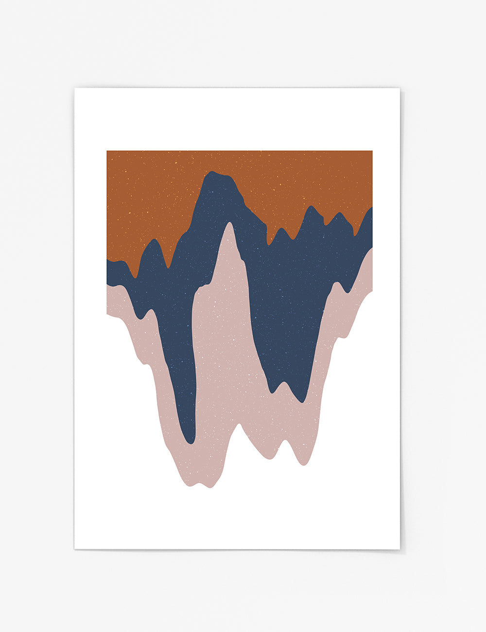Mountain Drip Print
