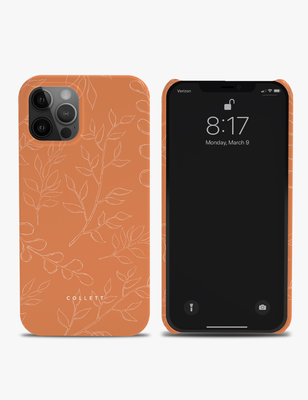 Orange Botanical Phone Case