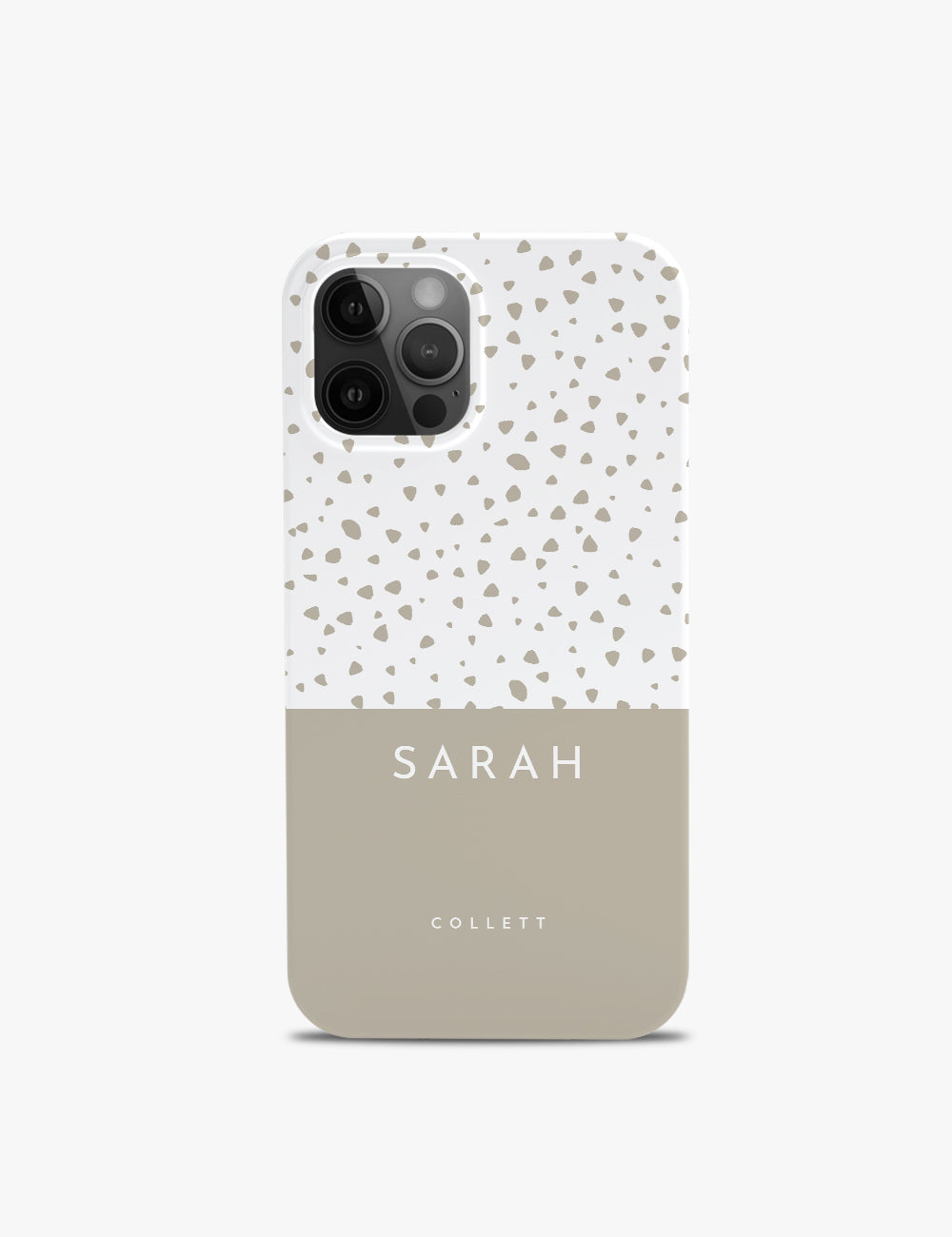 Sand Dots Personalised Phone Case